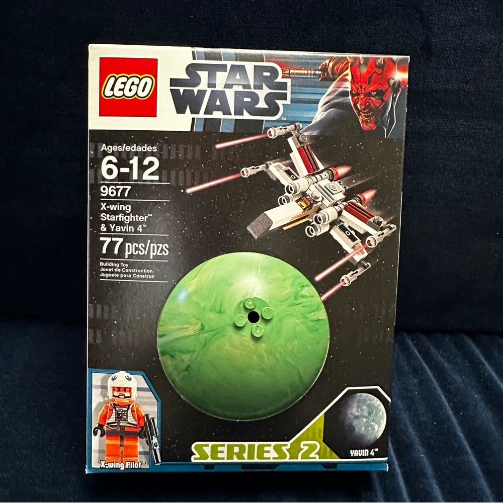 NEW LEGO Star Wars X-Wing Starfighter & Yavin 4 Set #9677
